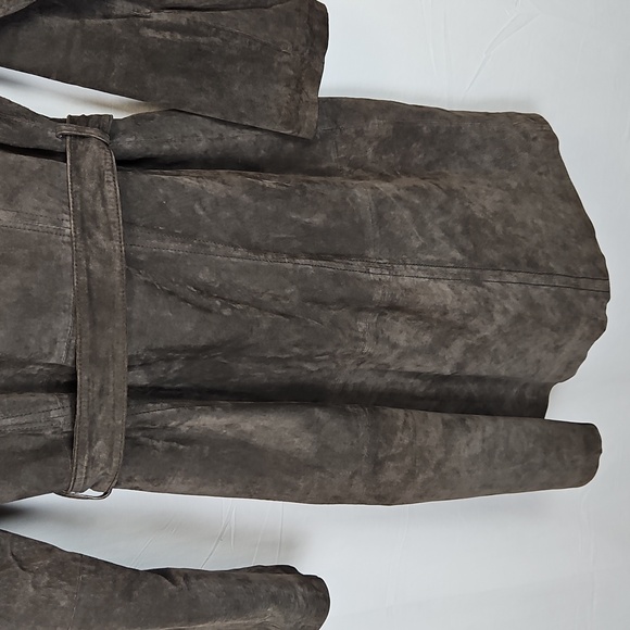 Vintage Marvin Richards Brown Suede Leather Jacket - Picture 6 of 12